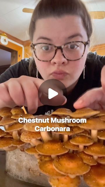 Whitney Johnson on Instagram: "Chestnut mushroom carbonara. 🍝 
.
.
.
.
#mushroom #mushrooms #chestnutmushrooms #carbonara #pasta #howto #recipe #food #appalachia #forage #cooking" Chestnut Mushroom Recipes, Chestnut Mushroom, Mushroom Carbonara, Chestnut Mushrooms, Carbonara Pasta, Mushroom Pasta, Mushroom Recipes, Yummy Dinners, Chestnut