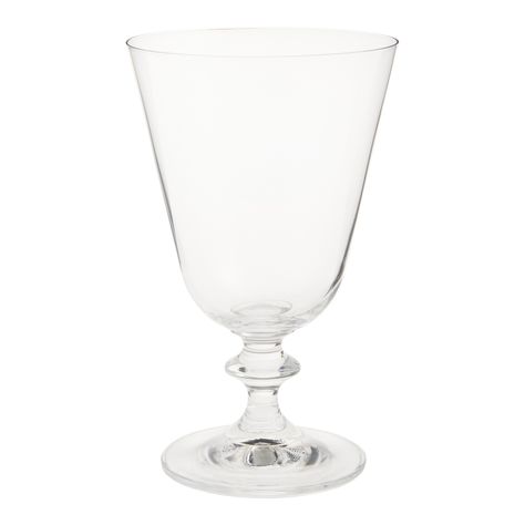 Bella Crystalex Glass Goblet - World Market Water Goblets, World Market, Drinking Glasses, Table Top, Glass, Gifts