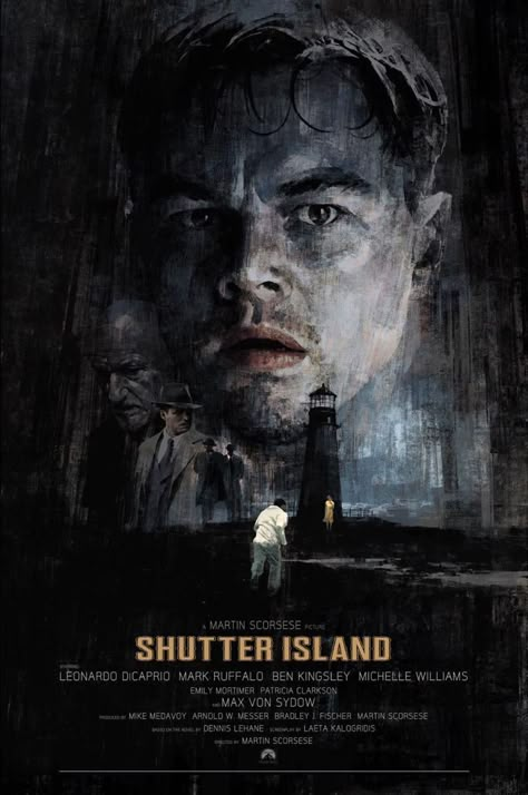 Shutter Island Aesthetic, Shutter Island Wallpaper, Shutter Island Movie, Shutter Island Poster, Shutter Island Film, Island Movies, Martin Scorsese Movies, Shutter Island, Film Posters Art