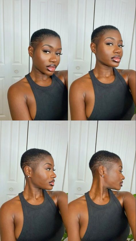 Buzz low cut for black women Black Woman Haircuts, 4c Haircut For Women, Tapered Twa 4c Hair, Women’s Fade Buzzcut, Faded Haircut Women Black, Short Twa Hairstyles 4c Hair, 4c Pixie Haircut, Different Short Haircuts, Tapered Twa Hairstyles