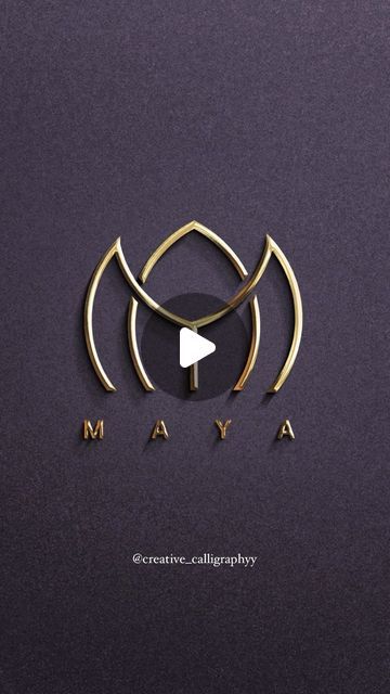 Creative Logo on Instagram: "Comment your names. Follow @creative_calligraphyy then like and share  Logo name MAYA . . #maya  . . . . . . #logo #graphicdesign #desinger #logos #monogram #creativity #art #calligraphy #namelogo #adobe #viralreels #reels #explorepgae #tranding #reelitfeelit #creative_calligraphyy @creative_calligraphyy" Maya Logo Design, Like And Share Logo, Maya Name, Name Logo Design, Share Logo, Best Logo Maker, Creativity Art, Mehndi Designs Front Hand, Logo Name