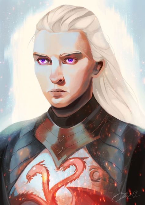 Daeron The Daring, Targaryen Dynasty, Rhaegar And Lyanna, Daeron Targaryen, Rhaegar Targaryen, Costume Viking, Game Of Thrones Artwork, Targaryen Art, I Love Games