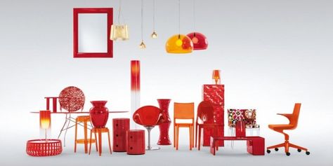 Kartell � The Famous Plastic Culture 60s Furniture, Tricia Guild, Chairs And Tables, Plastic Furniture, Plastic Design, Design Del Prodotto, Milan Design Week, Italian Furniture, History Design