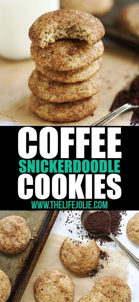 Snickerdoodle Cookies Soft, Coffee Cookies Recipe, Cookies Soft And Chewy, Snickerdoodles Recipe, Cookie Platter, Snickerdoodle Recipe, Cookies Soft, Homemade Food Gifts, Snickerdoodle Cookies