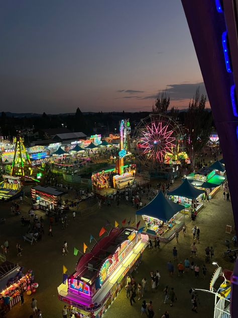 Fair Night Aesthetic, Fairs At Night, Late Night Fair Aesthetic, Fair At Night, Uk Fairs At Night, Fun Fair Aesthetic Night Food, Beach Moodboard, County Fair Aesthetic Night, Fair Festival