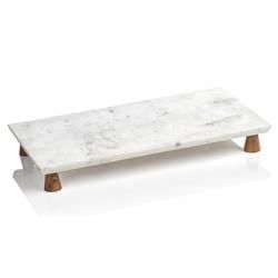 Designer Serving Trays, Bowls | Luxe Metal Platters - Kathy Kuo Home Cheese Spreads, Marble Cheese Board, Marble Board, Marble Tray, Wood Marble, Marble Wood, Marble Surface, Wood And Marble, Al Fresco Dining