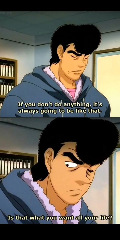 Ippo Makunouchi Quotes, Hajime No Ippo Motivation, Hajime No Ippo Quotes, Hajime No Ippo Matching Pfp, Hajime No Ippo Aesthetic, Ippo Quotes, Hajime No Ippo Wallpaper Iphone, Ippo Training, Profile Cartoon Pics