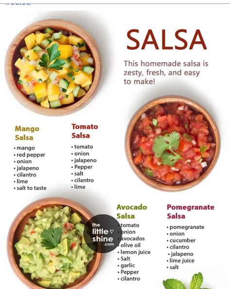 Different Sauces, Homemade Sauce Recipes, Sugar Recipes, Fruit Salsa, Tasty Recipes Videos, Quick Recipes Snacks, Healthy Food Dishes, Healthy Lifestyle Food, Food Recepie