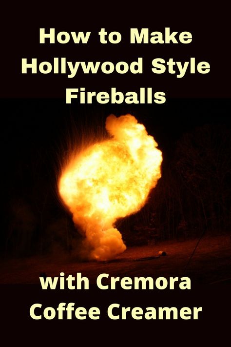 How to Make Hollywood Style Fireballs with Cremora Coffee Creamer. That's right boys and girls you two can make giant fireballs right in your own backyard that look just like the ones in the big budget hollywood movies. And all you need is a bucket, black powder, fuse, and some cheap coffee creamer. Homemade Fireworks, How To Make Fireworks, Fun Experiments For Kids, Diy Science Experiments, Cheap Coffee, Survival Skills Life Hacks, Survival Life Hacks, Emergency Preparation, Diy Science