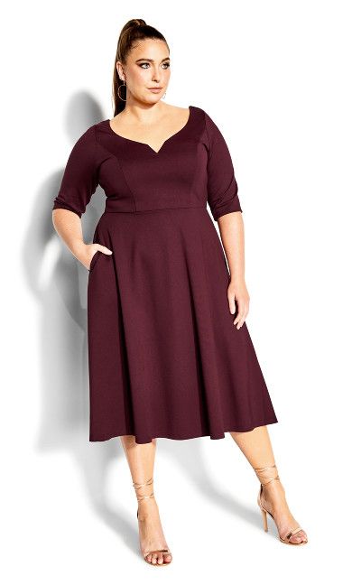 Plus Size Occasion Dresses | Avenue City Chic Dresses, Flirty Dresses, Wedding Outfits, Knitting Girls, Elbow Sleeve, Clothes Ideas, Chic Woman, City Chic, Plus Size Dress