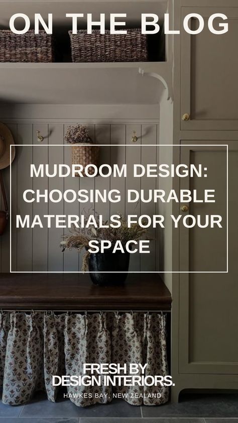 The mudroom is one of the hardest-working spaces in your home, tasked with handling everything from muddy boots to wet coats and everything in between.

Choosing the right materials for your mudroom is essential to ensure it remains functional, easy to clean, and stylish. Muddy Boots, Mudroom Design, Best Flooring, Laundry Mud Room, Mudroom Bench, Mud Room, Flooring Options, Practical Advice, Fresh And Clean