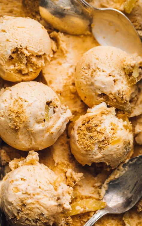 Pumpkin Pie Ice Cream Recipe, Vegan Pumpkin Ice Cream, Fall Ice Cream, Pumpkin Ice Cream Recipe, Pumpkin Pie Ice Cream, Pie Ice Cream, Keto Pumpkin Pie, Healthy Pumpkin Pies, Easy Ice Cream Recipe