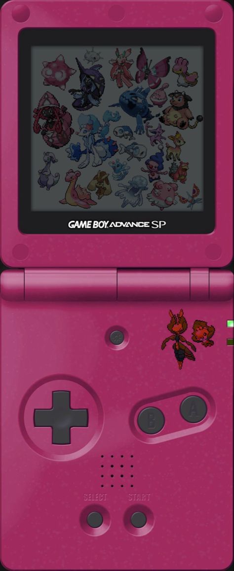 Gba Sp Wallpaper Pokemon, Pink Gameboy Wallpaper, Sp Wallpaper, Game Boy Wallpaper, Y2k Games, Gameboy Wallpaper, Transgender Flag, Gameboy Advance Sp, Boy Wallpaper