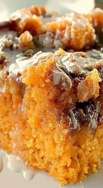 Saltwater Aquariums, Sweet Potato Cinnamon, Us Food, Sweet Potato Cake, Torte Cupcake, Cinnamon Roll Cake, Potato Cakes, A Piece Of Cake, Roll Cake