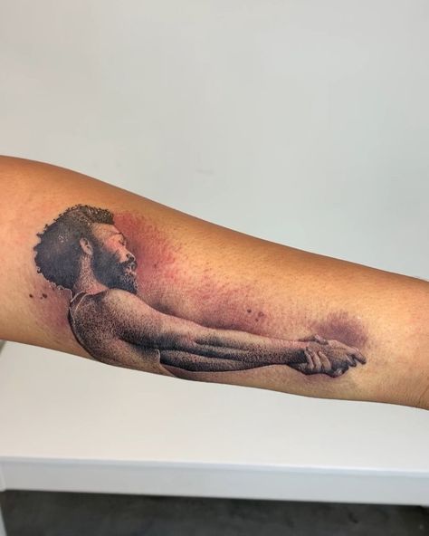 Childish Gambino Tattoo Ideas, Childish Gambino Tattoo, America Tattoo, Info Tattoo, Childish Gambino, Tattoo Videos, Future Tattoos, Tattoo Ideas, Atlanta