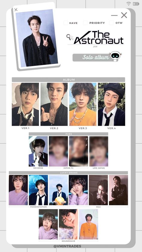 Jin's The Astronaut PC template by @vmintrades Jin The Astronaut Photocard Template, The Astronaut Photocard Template, Jin Astronaut Photocard, Jin Pc Template, Bts Album Template, Jin Photocard Template, Jin Template, Bts Pc Template, Bts Photocard Template