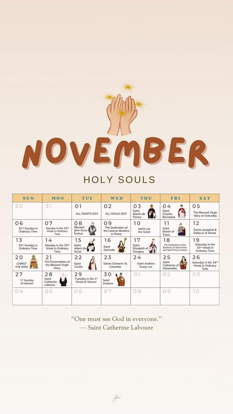 Catholic November, All Souls Day Catholic, Catholic Calendar, Catholic Liturgical Calendar, Catholic Feast Days, Liturgical Living, Catholic Homeschool, Catholic Beliefs, Faith > Fear