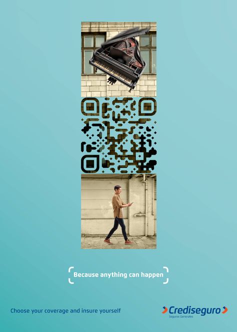 Crediseguro: Encounters • Ads of the World™ | Part of The Clio Network Banks Ads, Insurance Ads, Advertising Graphics, Ads Creative Advertising Ideas, Ad Of The World, Creative Advertising Design, 광고 디자인, Best Ads, Creative Ads