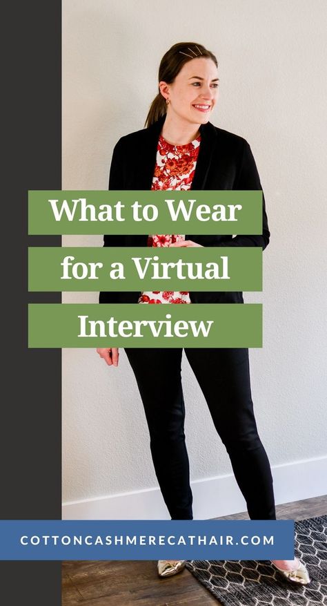 Putting our best foot forward in any interview (grad school or job) starts with our outfit! In this post, I shared 3 virtual interview outfit ideas and styling tips for putting together your own confidence-boosting virtual interview outfits. Zoom Job Interview Outfit, Virtual Job Interview Outfit, Video Interview Outfit, Zoom Interview Outfit, Virtual Interview Outfit, Grad School Outfit, Zoom Interview, Interview Outfit Casual, Interview Outfit Ideas