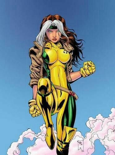 Rogue Comic Art, Comic Book Women, Rogue Comics, Book Women, Marvel Rogue, Rogue Gambit, Marvel Xmen, Western Comics, Marvel Characters Art