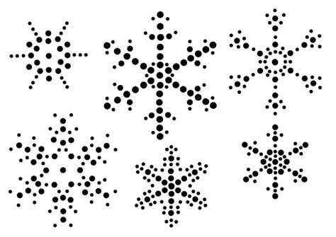 Dot Snowflakes, Punched Tin Patterns, Christmas Orniments, Tin Can Lanterns, Rhinestone Designs Pattern, Aboriginal Dot Painting, 4th Grade Art, Mandala Art Therapy, Tin Can Crafts