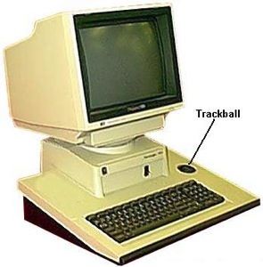 Old computers " Trackball" before the invention of the mouse. Alter Computer, Old Computer, School Computers, Computer Class, Old Time Radio, Back In My Day, Old Computers, School Memories, Those Were The Days