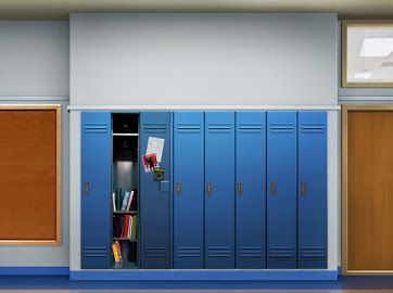 Locker Background Anime, Anime School Background Hallway, Anime Lockers Background, School Locker Background, Gacha Locker Background, School Background Gacha, Gacha Life Backgrounds School, Gacha Backgrounds School, Backgrounds School