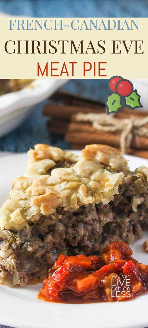 Best Tourtiere Recipe, Tortiere Recipe, French Canadian Meat Pie Recipe, Canadian Meat Pie Recipe, Canadian Meat Pie, French Meat Pie, Canadian Dishes, Canadian Cuisine, Recipe Instant Pot