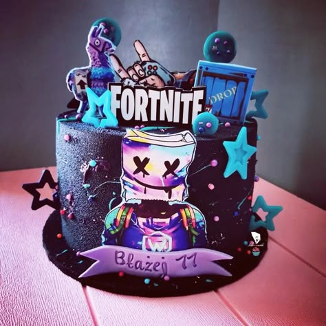 Fornite Cakes Ideas, Birthday Cake For 13 Year Boy, Fortnight Birthday Cake, Fortnite Cake For Boys, Fortnight Cake, Boys Bday Cakes, Fortnite Birthday Cake, Transformers Birthday Cake, Cake Fortnite