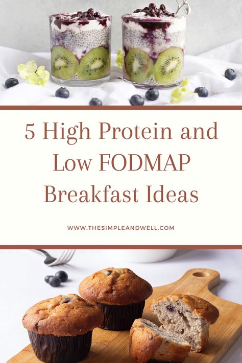 Crohns Breakfast Recipes, Low Fodmap Protein Snacks, Fodmap Diet Breakfast, Low Fodmap High Protein Breakfast, Gut Friendly Breakfast Recipes, Fodmap Breakfast Ideas, High Protein Aip Breakfast, High Protein Low Fodmap Meals, Ibs Friendly Breakfast