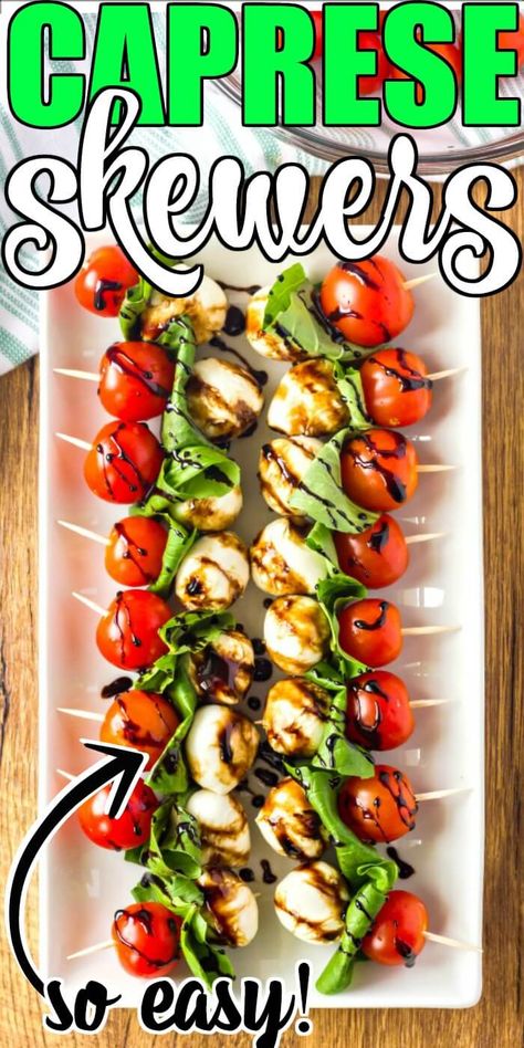 Egg Salad Pasta, Soup Shooters, Caprese Appetizer, Caprese Salad Skewers, Salad Macaroni, Ensalada Caprese, Skewer Appetizers, Caprese Skewers, Salad Pasta