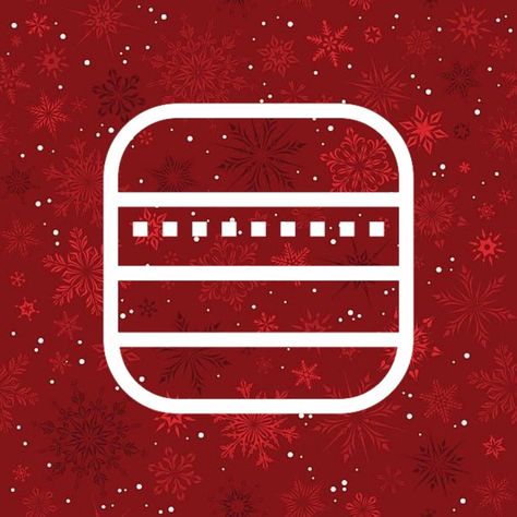 Notes Christmas App Icon, Christmas Aesthetic App Icons, Christmas Iphone Icons, Winter App, Christmas Lockscreen, App Background, Christmas Apps, Christmas Note, Iphone Photo App