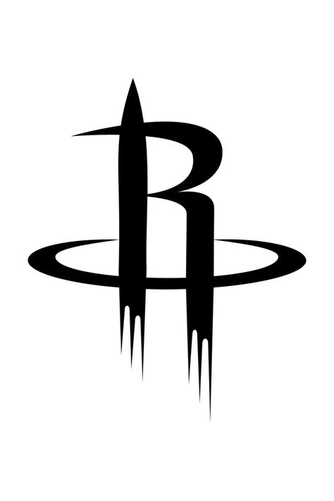 Houston Rockets Tattoo, Houston Rockets Logo, Rocket Tattoo, Rockets Basketball, Rockets Logo, Custom Caps, Nba Logo, Houston Rockets, Tattoo Idea