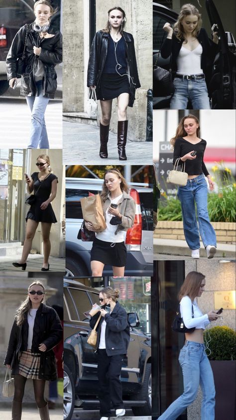 Celeb Off Duty Style, Model On Duty Style, Model Off Duty 90s Aesthetic, 90s Celebrities Street Style, Model Off Duty Aesthetic Wallpaper, Basic Celebrity Outfit, Supermodel Outfits Street Styles, Off Duty Model Winter Style, 90s Supermodel Off Duty Aesthetic