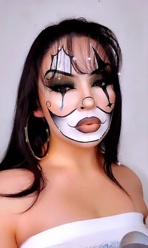 Gangster Clown Costume, Clown Makeup Chicano, Cholo Clown Makeup, Payasa Makeup, Gangster Makeup, Chola Clown Makeup, Chicana Clown Makeup, Gangster Clown Makeup, Chicano Clown Makeup