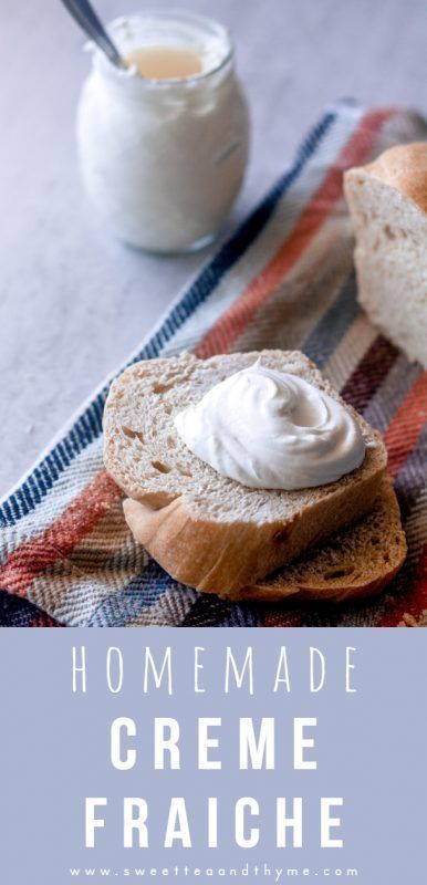 Diy Creme Fraiche, Homemade Creme Fraiche, Crem Fresh Recipe, Cream Fresh Recipes, How To Make Creme Fraiche, Cream Fresh Recipes Creme Fraiche, Fraiche Living Recipes, Creme Fresh Recipe, Cream Fraiche Recipe