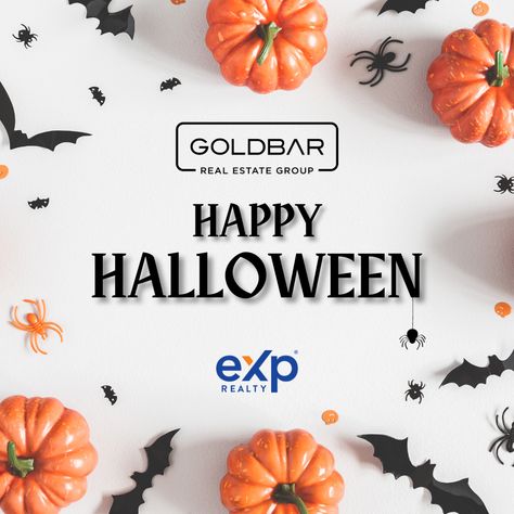 🎃 Happy Halloween! 🕷️🦇👻 Wishing you a spooktacular and fun-filled Halloween night! May your evening be filled with treats, laughter, and just the right amount of eerie excitement. Stay safe and enjoy the festivities! 🎃👀🍬 #Halloween #HappyHalloween #TrickOrTreat #SpookyFun #GoldbarRealEstateGroup #eXpRealty Halloween Night, Stay Safe, Trick Or Treat, Happy Halloween, Real Estate, Festival, Halloween