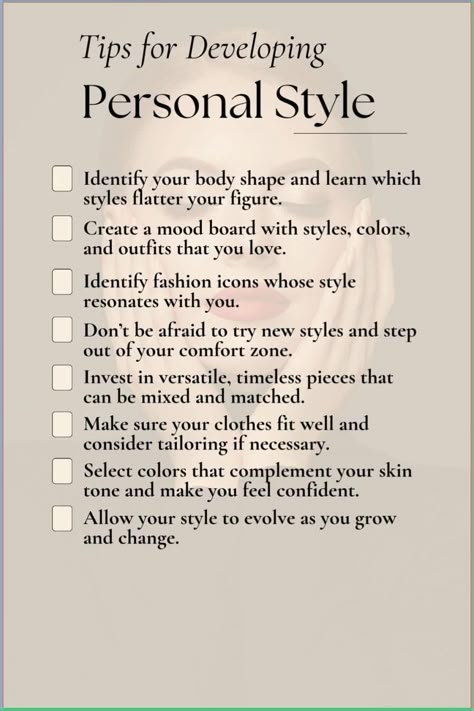 Uncover the secrets to developing your unique personal style! Discover tips and tricks to express your individuality through fashion. Follow GlamAndGlowTips for more fashion and lifestyle inspiration! 💖 #PersonalStyle #FashionTips #StyleInspiration How To Discover Your Style, Create Your Style Aesthetic, Personal Style Types, Personal Fashion Stylist, Style Tips And Tricks, Fashion Styling Tips, Wear A Scarf, How To Wear A Scarf, Journal Writing Prompts