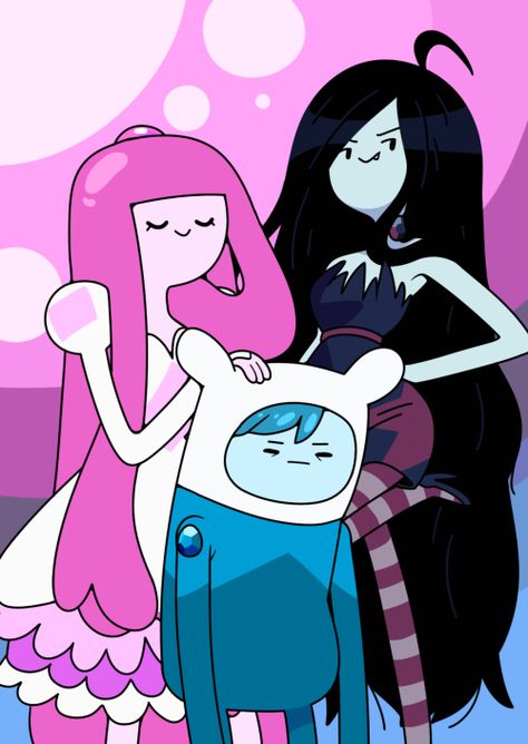 Marceline And Bubblegum, Marceline The Vampire Queen, Time Cartoon, Adventure Time Finn, Finn The Human, Jake The Dogs, Cartoon Profile Pictures, Premium Brand, Adventure Time Art