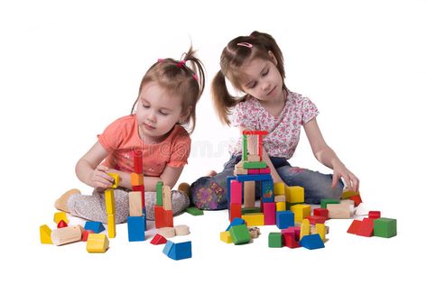 Parallel Play, Types Of Play, Early Childhood Development, Children Play, Developmental Psychology, Two Girls, Early Childhood, Wooden Toy Car, Kids Playing