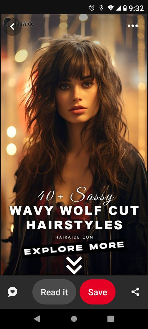 Really Wavy Hair, Choppy Long Layered Haircuts, Wolf Butterfly, Haircuts For Medium Length Hair Layered, Wavy Wolf Cut, Long Shaggy Haircuts, Long Hair Ideas, Long Shag Hairstyles, Long Wolf Cut