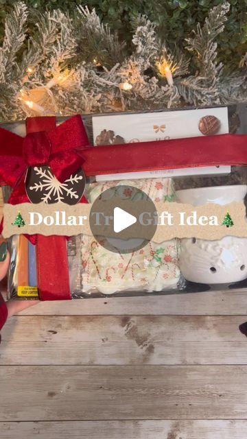 Home Goodiys on Instagram: "What minute do you consider last minute? 🤔😅 I have a few Dollar Tree gift ideas coming your way, so stay tuned!… ✨

If you don’t have a heat gun to shrink the cello wrap, I’ve read that you could also use a blowdryer. I couldn’t get mine to work, so I opted for a heat gun. You can find the one I used linked 🔗 in my bio and/or Amazon Storefront in the ‘Crafting Faves’ section! Hope you enjoy! 🤗

#dollartree #dollartreefinds #dollartreegiftideas #dollartreegiftbasket #diychristmascrafts #diygiftsideas #dollartreediy #budgetfriendlygiftideas #budgetfriendlygifts" Cute Dollar Tree Christmas Gift Ideas, Dollar Tree Gift Ideas For Christmas, Dollar Store Christmas Gift Ideas, Dollar Tree Gifts Diy, Diy Dollar Tree Gift Ideas, Christmas Gift Ideas Dollar Tree, Gift Basket Ideas Dollar Tree, Dollar Store Gift Baskets, Diy Christmas Gifts Dollar Tree