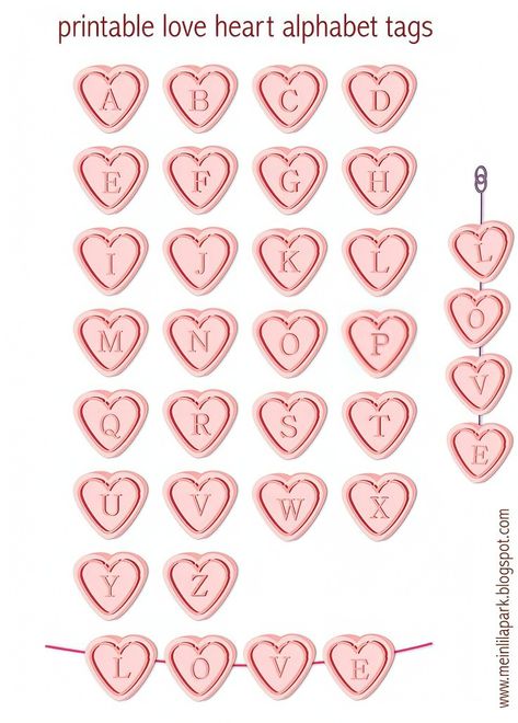 Lettering Alphabet Aesthetic, Heart Stickers Aesthetic Printable, Heart Alphabet Letters Printable, Pink Printable Stickers For Journal, Pink Journal Stickers Printable, Coquette Alphabet, Scrapbook Stickers Printable Pink, Pink Scrapbook Stickers, Pink Letters Alphabet