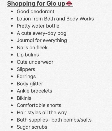 look in bio!!!! Glow Up Shopping List, Glowup Checklist, Glow Up Checklist, Check Lists, Beauty Routine Checklist, Routine Checklist, Routine Tips, The Glow Up, Beauty Tips For Glowing Skin