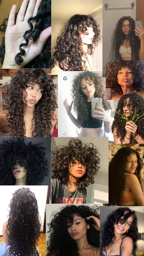 Curly Hair Perm Types, Dream Curly Hair, Curly Hair Underwater, Curly 2c Hairstyles, 2c Long Hair, Low Tension Curly Hairstyles, How To Get Naturally Curly Hair, Curly Hair Hairstyles Medium, Grunge Curly Hair