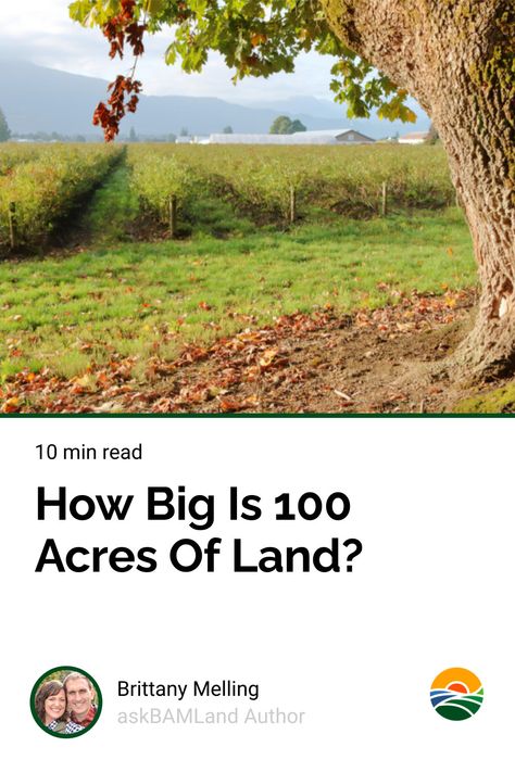 Have you ever wondered how big 100 acres is? Turns out, it’s a lot. Probably more than you think. 100 Acres Of Land, How To Clear Land, How To Buy Land With No Money, Nba Basketball Court, Cheap Land For Sale, Rv Campsite, Rv Sites, House Sitting, Mall Of America