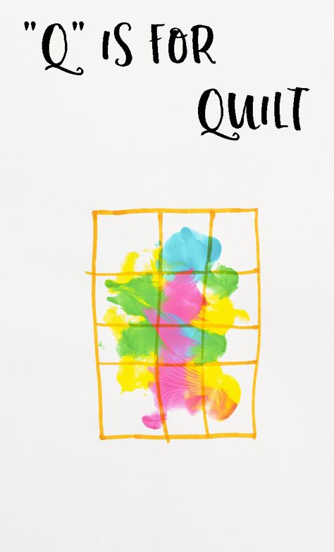 Q Is For Handprint Craft, Q Handprint Craft, Letter Q Handprint Craft, Letter Q Crafts For Toddlers, Handprint Letters, Letter Q Craft, Handprint Activities, Handprint Alphabet, Letter Land