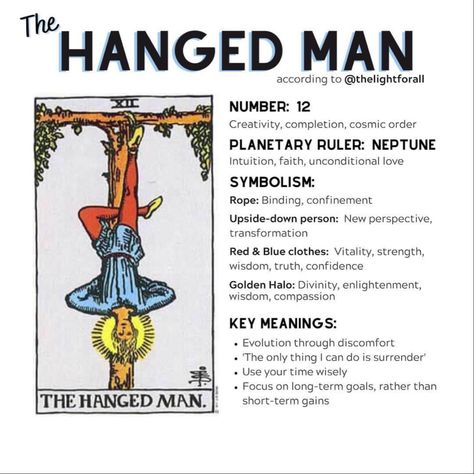 Tarot Hanged Man Meaning, The Hanged Man Tarot Meaning, Laptop Notes, Taro Cards, Kartu Tarot, Hanged Man Tarot, Tarot Guidebook, The Hermit Tarot, Tarot Reading Spreads