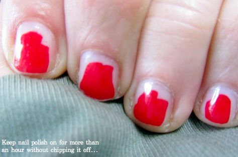 .. Chipped Nails, Chipped Nail Polish, Peeling Nails, Grow Nails Faster, Nail Growth Tips, Easy Manicure, No Chip Nails, Food Nails, Weak Nails