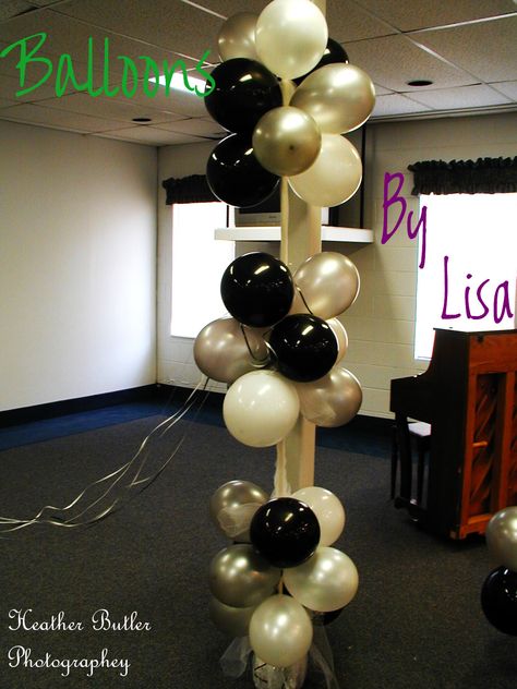 Diy Balloon Decorations, Balloon Diy, 50th Birthday Party, 50th Birthday, Balloon Decorations, Balloons, Birthday Party, Ceiling Lights, Birthday